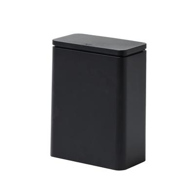 Ideaco Trash Can with Lid Black 3L TUBELOR Medium Flap
