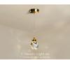 HD Luxury Pendant Lights For Dining Living Room Bedroom Bedside Kitchen Cafe Bar Indoor Decor LED Crystal Hanging Ceiling Lamps