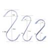 Cheaper Price Small Multifunctional Stainless Steel Hooks Metal S-Shaped Hook Accessories S/M/L