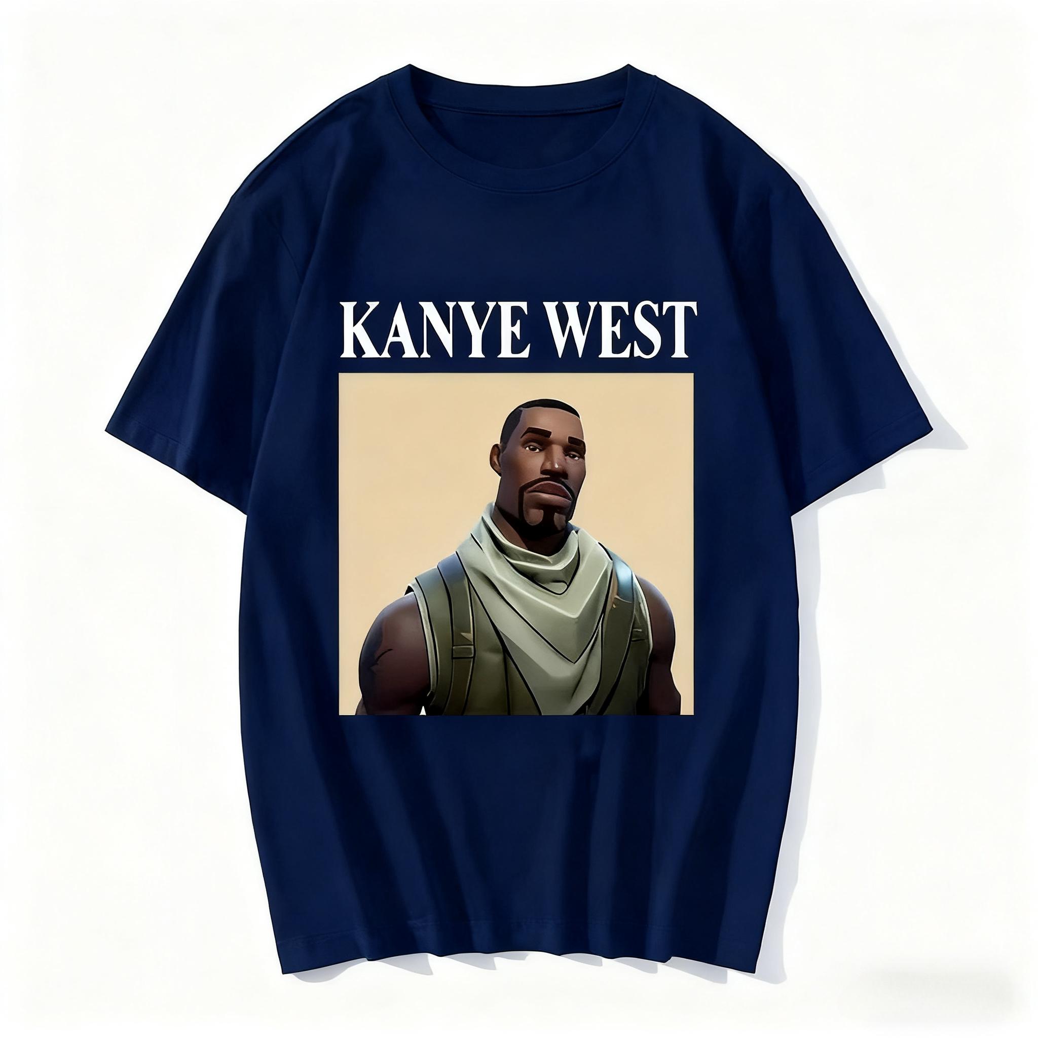 

Funny Kanye West Women T-Shirt Men Vintage Hip Hop Rap Style Tshirt Men Women Short Sleeve T Shirt Streetwear Oversized S
