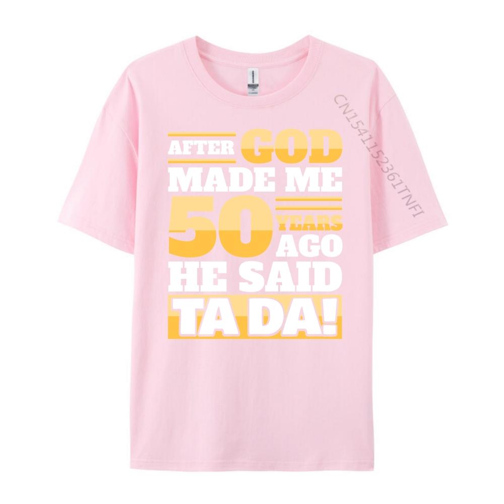 Funny 50th Birthday 50 Years Mens Shirts Graphic Tee Camiseta Masculina Chinese Style