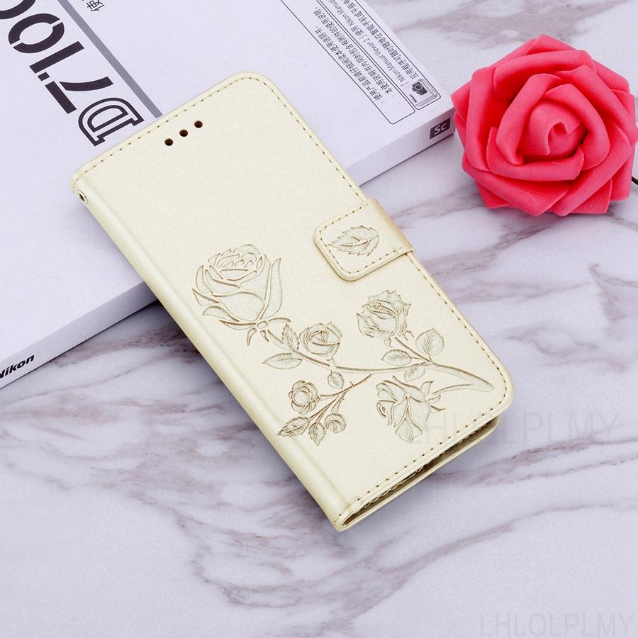 Rose Leather Wallet Flip Case For OPPO Find X5 Realme C25S C31 C35 C30 10 11 Pro C3 C33 C55 C53 C51 A17 A17K A58 A38 A18 Cover