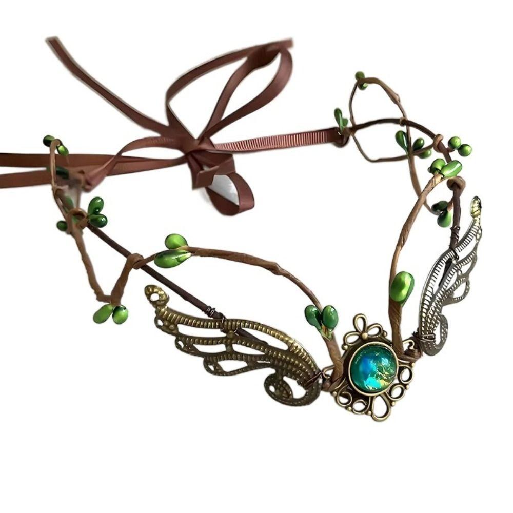Wedding Accessory Headpiece Bridal Style Fairy Diadema Hair Accessories Gothic Headband