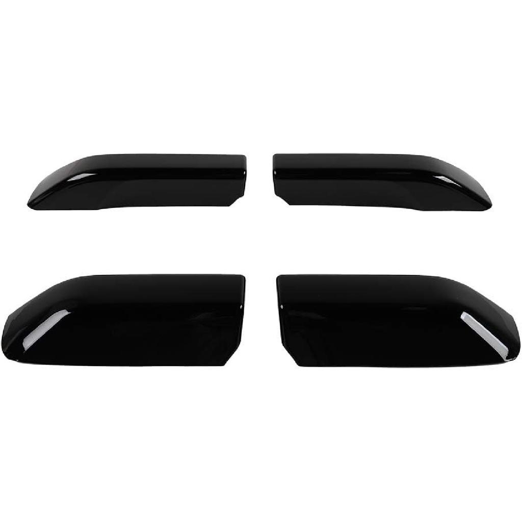 JeCar Roof Rails Rack End Cap Protection Cover Shell Roof Rails Rack Leg Cover End Cap Protection Cover Shell 4Runner Accessories for Toyota 4Runner