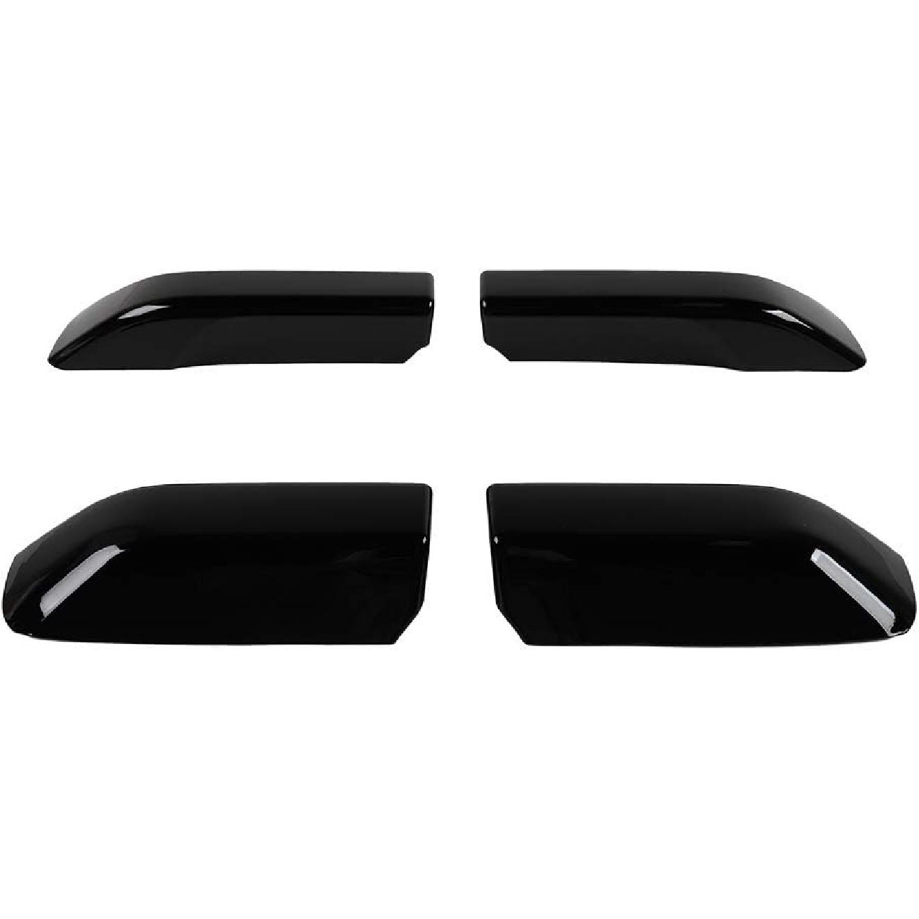 JeCar Накладки на торцы багажника на крышу Защитная крышка Корпус Накладки на ножки багажника на крышу Защитная крышка на торцы Корпус Аксессуары для Toyota 4Runner 4Runner