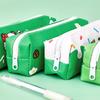 Large Capacity Pencil Case Cartoon Pen Pouches Light Weight Pencil Case Travel Cosmetic Storage Bag for Student Girl