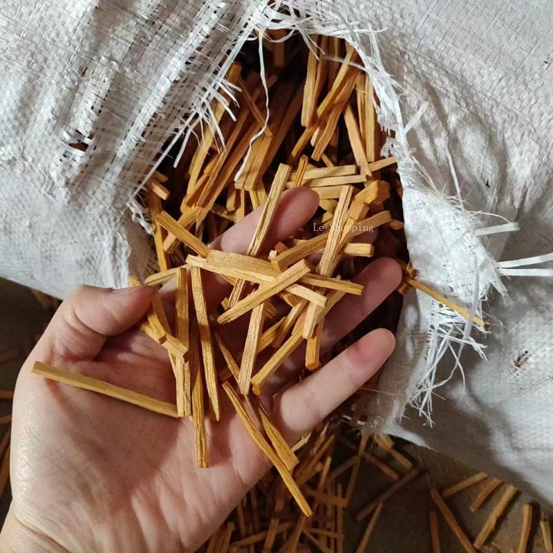 500g Pure Natural Sandalwood Strip Log Spice Bedroom Office Air Purification Soothing Spiritual Temple Meditation Aromatherapy