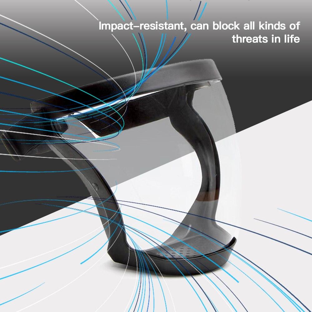 Occhiali Protettivi ad Alta Definizione Occhiali da Equitazione Trasparenti Maschera Antispruzzo Antipolvere Antiappannamento e Antivento