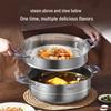 Kangbach 304 Stainless Steel 3-Layer Steamer Pot