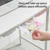 Yousheng under Desk Drawer Self-Adhesive Slide Out Organizer under Desk Hidden Pull-out Storage Box for Makeup Tools Pens Stationery