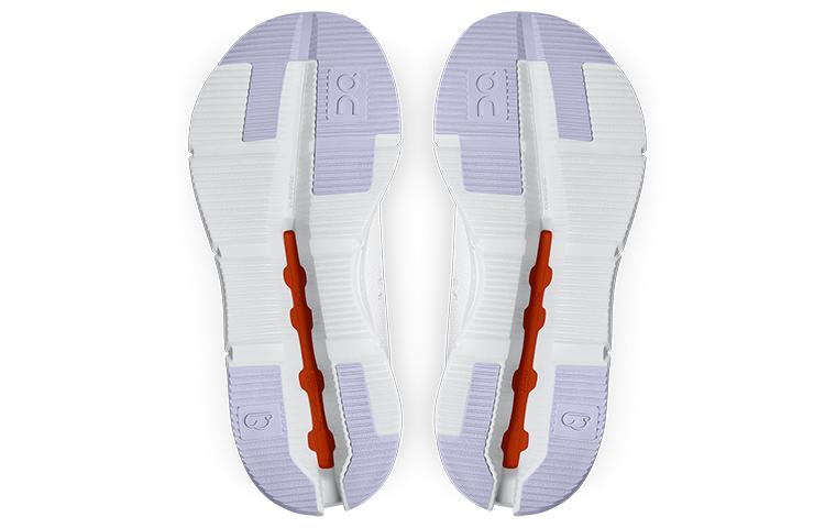 On Running Cloudnova White Glacier Grey Lavender Women's 26.98982