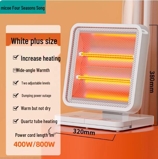 "Compact Energy-Efficient Fast-Heating Office & Home Heater"