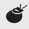 Summer Sun Hat Women Large Brim Breathable Polyester Fashionable Outdoor Sun Protection For Travel