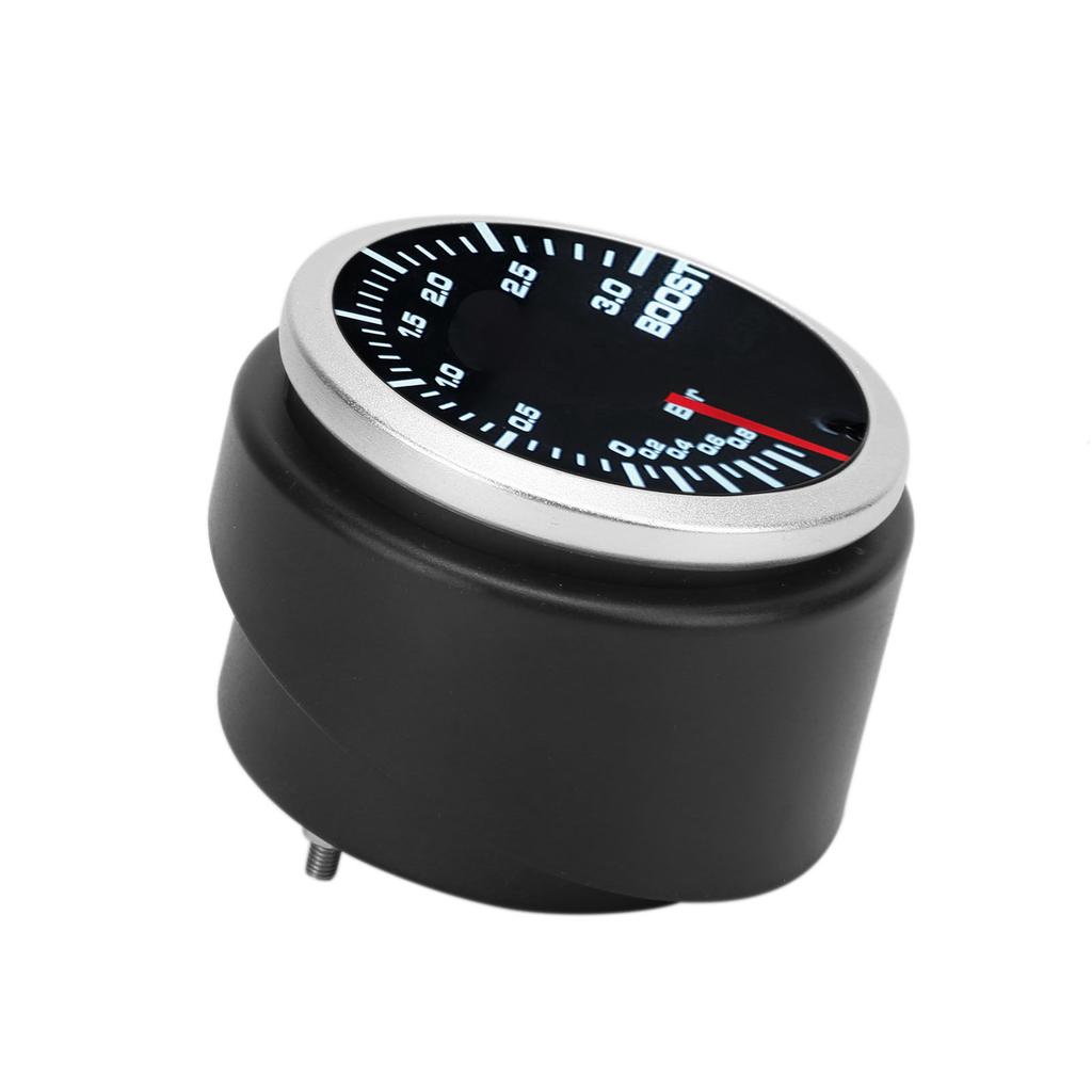 2in Turbo Boost Gauge  1 2Bar LED Meter 10 Colors Backlight Red Pointer with Sensor Universal