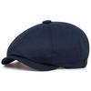 Dark Beret Cabbie Hat Oversized Painter Hat Beret Baker Boy Hat for Street Strolling Fashion Hat Props