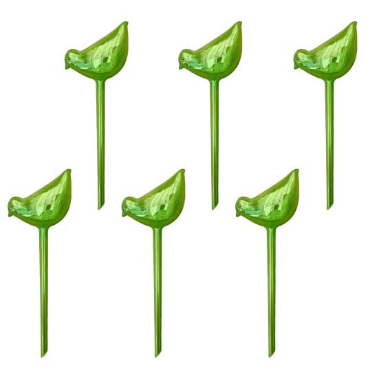 Automatic Watering Bulb Bird Design Self Watering Globes Planter Insert Watering Bulb for Houseplants Outdoor Potted Plants