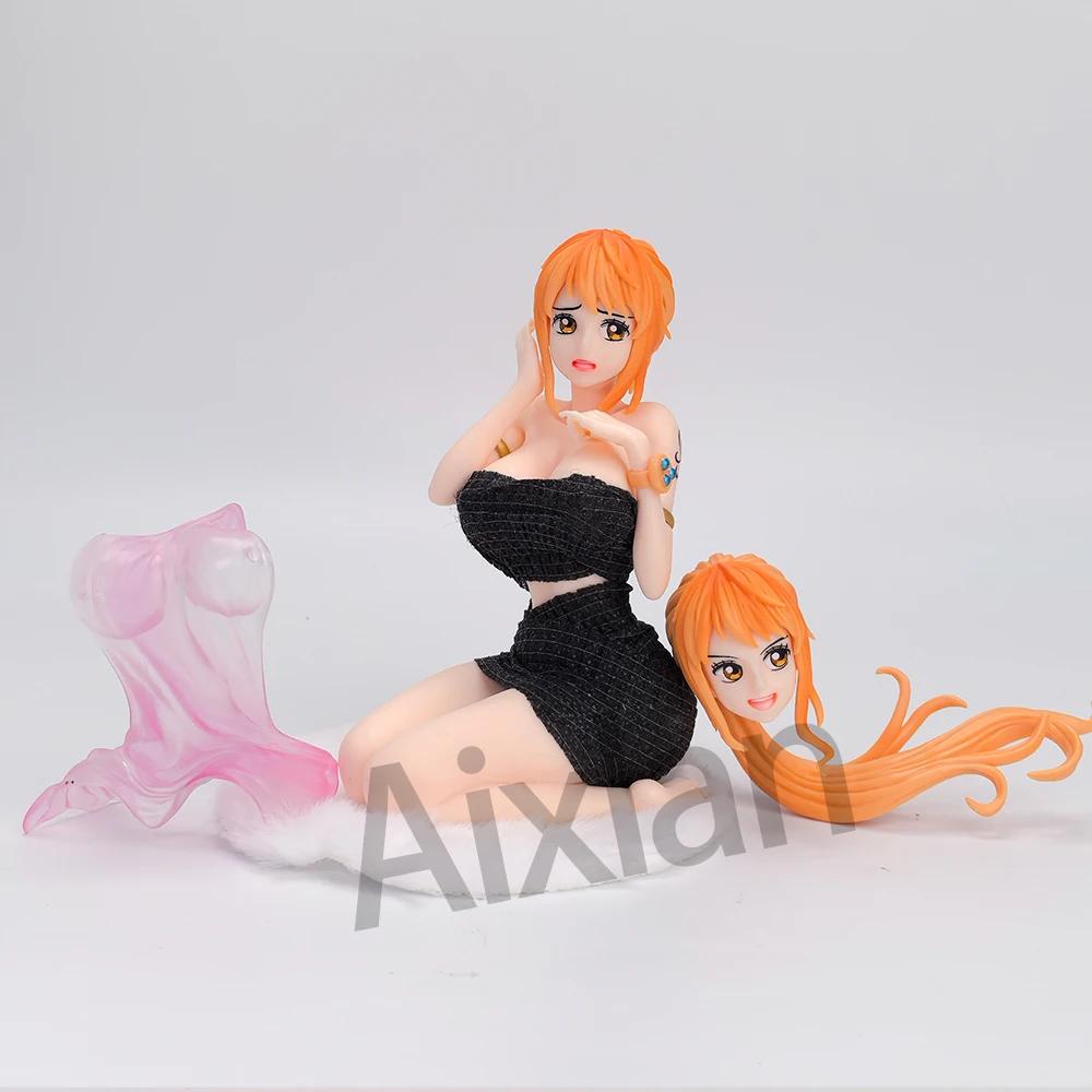 

13cm Japanese Sexy Girl Adult Anime Figure Action Collectible Model Toys Gift Ornaments Doll NAMI PVC 18 for Articulated Poseable Detailed Movable