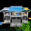 Detachable Guppy Breeder Box Transparent Fish Tank Divider Floating Hatching Box  Fish Breeding