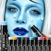 14 Farben Gesichtsmalstift Haut Körperbemalung Creme Langanhaltend Bühne Cosplay Halloween Party Gesicht Körper Make-up Pigment Stift