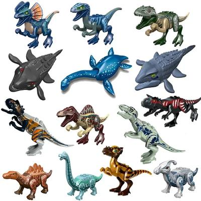 Büyük indirim!! Jura Dinozor Deniz Dünyası Hayvanları Mosasaurus Indominus Rex Model Yapı Blokları Aydınlatıcı Tuğlalar Çocuklar İçin Oyuncaklar