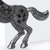 Horse Brooch Retro Style Sparkling Rhinestones Alloy Pin Clothes Hats Bags Scarves Badge Fashion Accessories