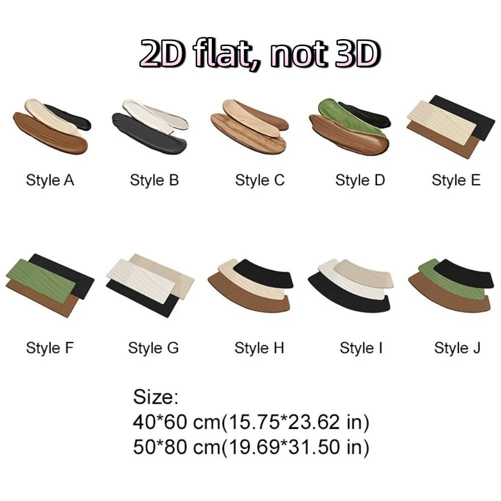 Water-Absorbing Painting Pigments Bath Mat Non-slip Kitchen Mat Creative Floor Mat  Hotel