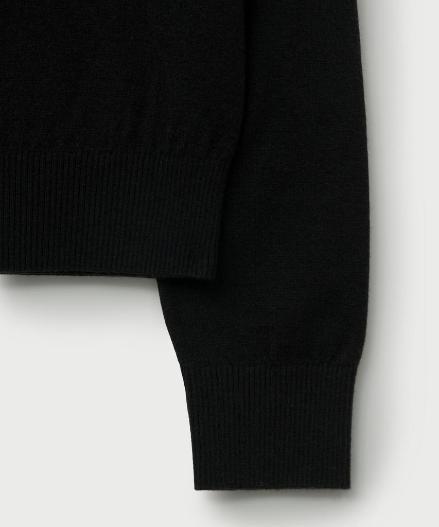 Seteo (W) Basic Polo Knit Black