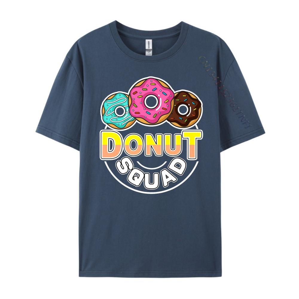 

Donut Squad Matching Donut Party Crew Doughnut Sprinkles Vintage T Shirt Men Funny Shirt T Shirt Family 4XL