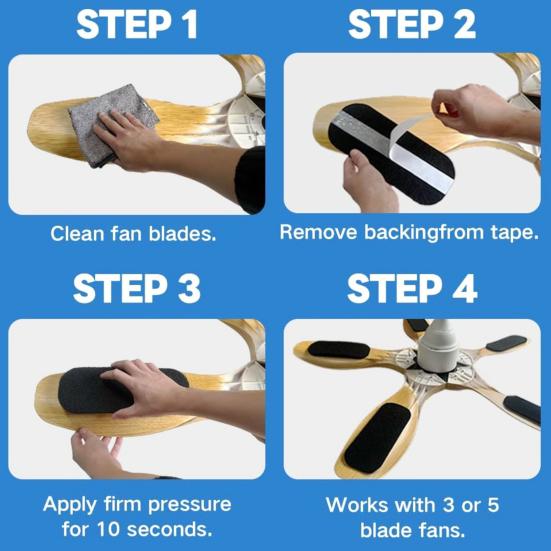 Ceiling Fan Filters for Blades Air Filters with Activated Charcoal Odor Common Household Air Purifiers Unscented Carbon