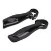 1 Pair Carbon Fiber Bicycle Handlebar Grip Bike Bar End Handlebar Ends for Road Mountain BikesBright
