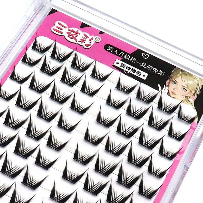 Bonnie Wisp - Spiky Glue-free Multipack False Eyelashes Cluster