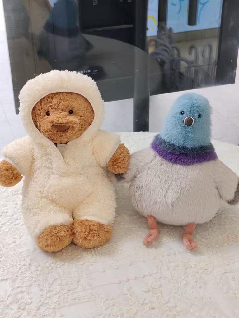 Novo Modelo 30cm Coelho de Pelúcia Fofo com Orelhas Longas Boneca Coelho Branco Rosa Muito Macia Pelúcias Dormindo Decoração de Casa Presentes Menina