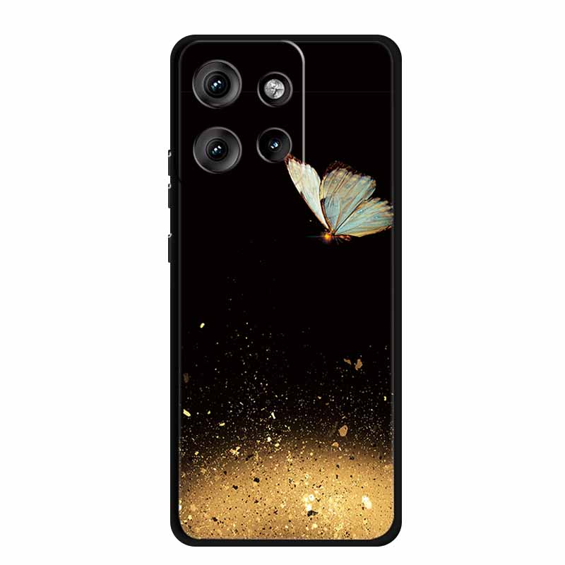 Pro pouzdro Moto Edge 50 Neo Luxusní měkké silikonové TPU pouzdra na telefon pro Motorola Edge 50 Neo Moto S50 5G Nárazuvzdorné kryty ve tvaru srdce Fundas