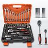 Hand Tool Set, Car Repair Tool Kit Set, Mechanical Tools Box for Home, Socket Wrench Set and Ratchet Screwdriver Kit