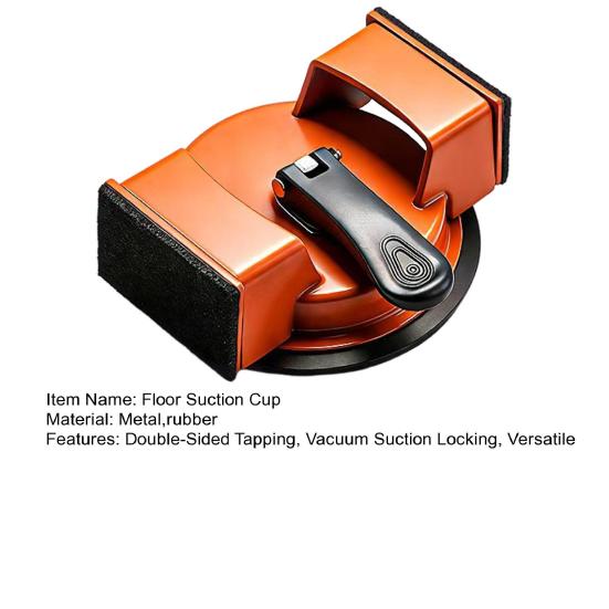 Suction Cup Dual-Side Knock-On Floor Tool with Gap Fixer Vacuum Suction Lock Engineered Wood Floors