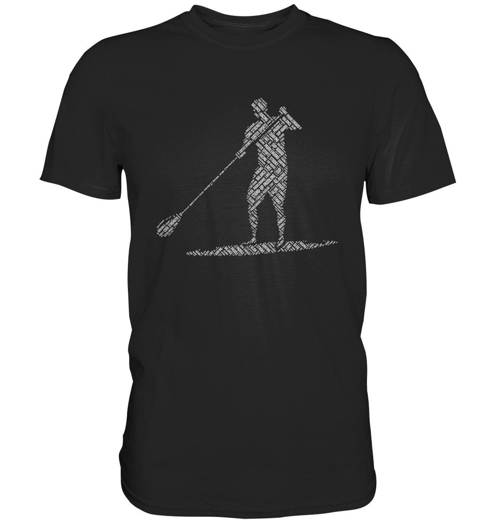 T Shirt Sup Terms Stand Up Paddler Gift Paddleboarding - Premium T-Shirt S