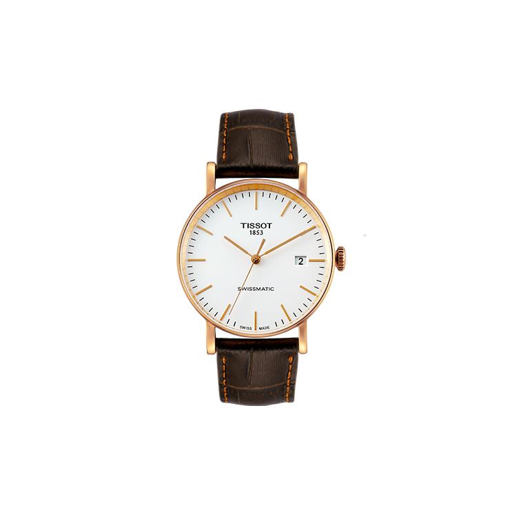 TISSOT Meishi Collection Mechanical Movement Men's Watches Watch 40mm Silver Dial Stainless Steel Case T109.407.36.031.00