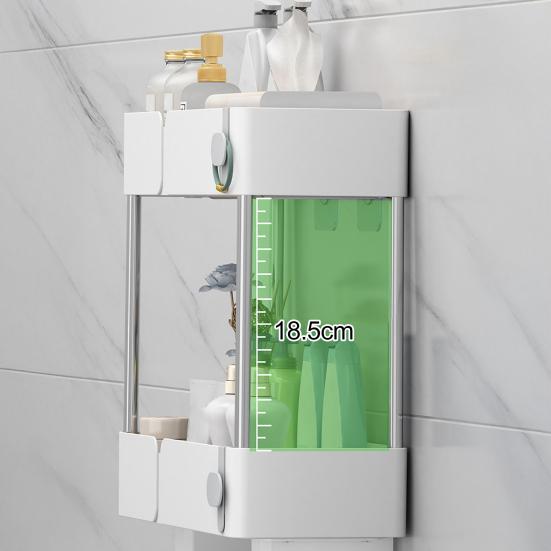 Storage Rack Toilet Tank Organizer Large Capacity Strong Load-bearing Waterproof