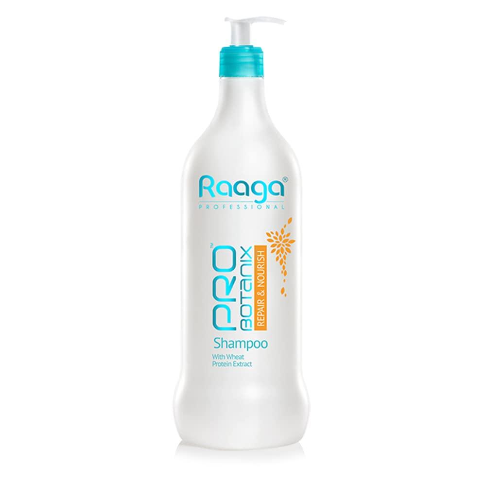 

Raaga Professional Pro Botanix Repair And Nourish Shampoo For Dry Damaged Hair Smooth Shine Unisex Salon Size 1000 ml