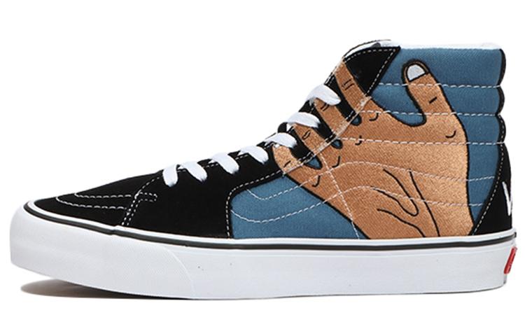 Sk8 Imran Potato x Sk8 Vans-Hi VR3 Lx Black Navy VN0A5EE7B7F 36