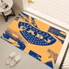1pc Club Atlético Boca Juniors Print Area Rug - Soft, Washable Non-Slip Indoor Mat, Living Room, Home Office Decorative Rug,Office Decorative