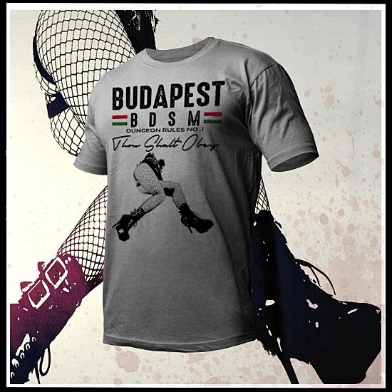 BDSM T-Shirt Bondage Masochist DOM of pleasure Dominatrix Femdom Budapest new M