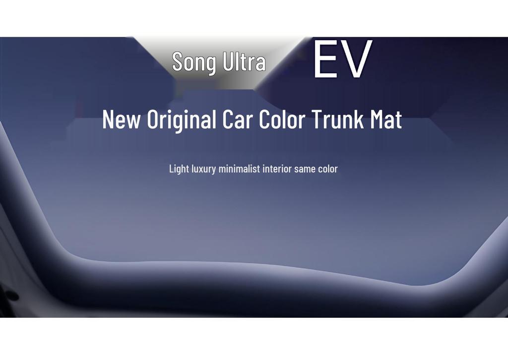 Compatible Trunk Mat for BYD Ultra EV (26 Models) - Interior Tail Box Accessory
