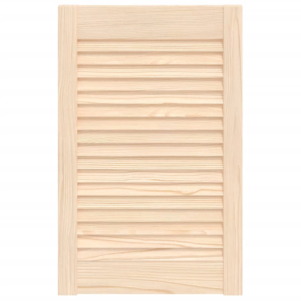 Slatted Design Cabinet Door 61.5 X 39.4 Cm Solid Pine Wood