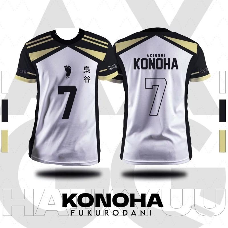 2026 New Summer Fall Haikyuu Fukurodani Cartoon Anime Cosplay Men Jersey Summer Short Sleeve