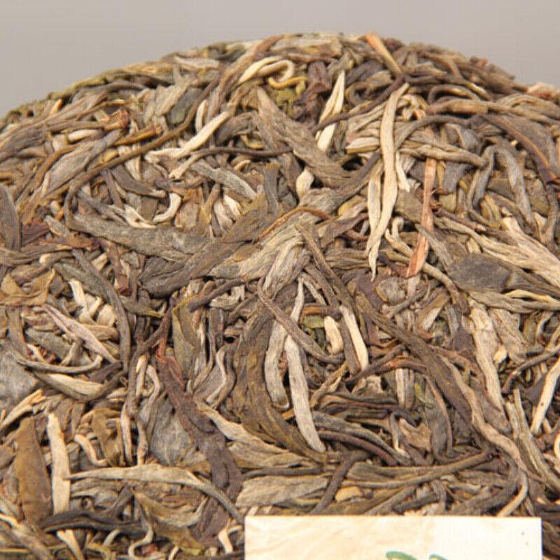 357g Natural Ancient Tree Pu'er Tea Cake Health Benefits Green Tealaobanzhang