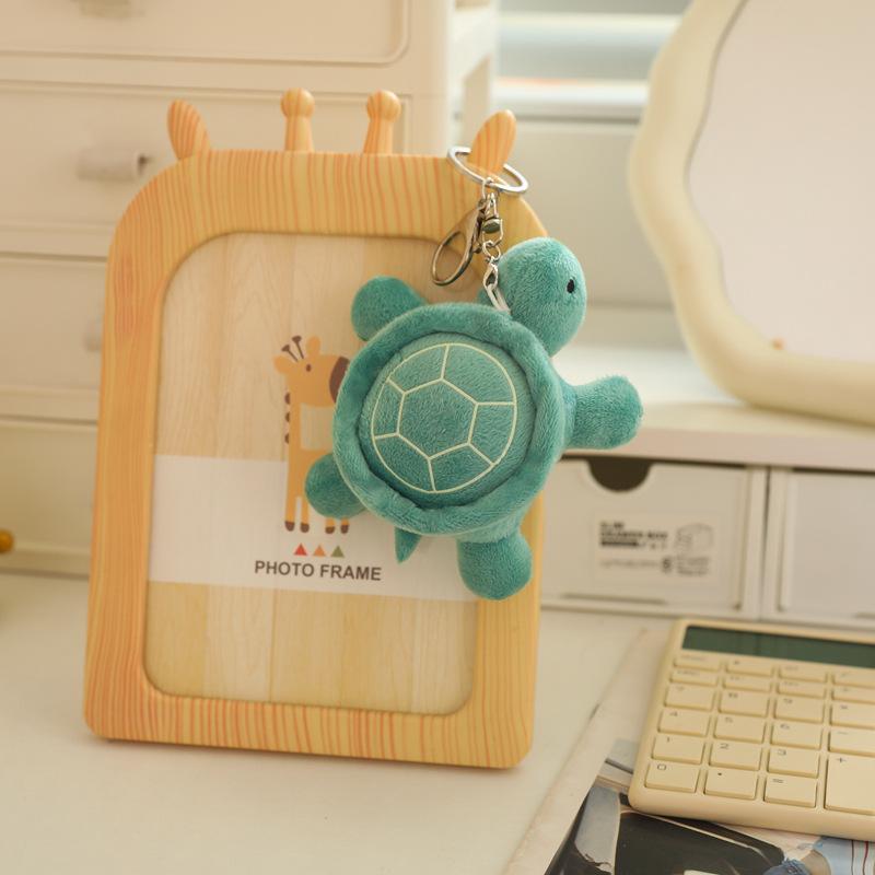 Cute Luminous Little Turtle Small Pendant Plush Toy Doll Little Turtle Doll Girl Bag Keychain Pendant