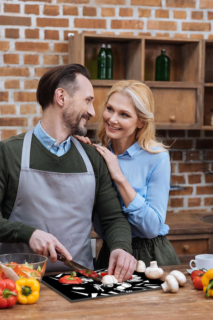 SZKLANA DESKA DO KROJENIA 30x52 Anime