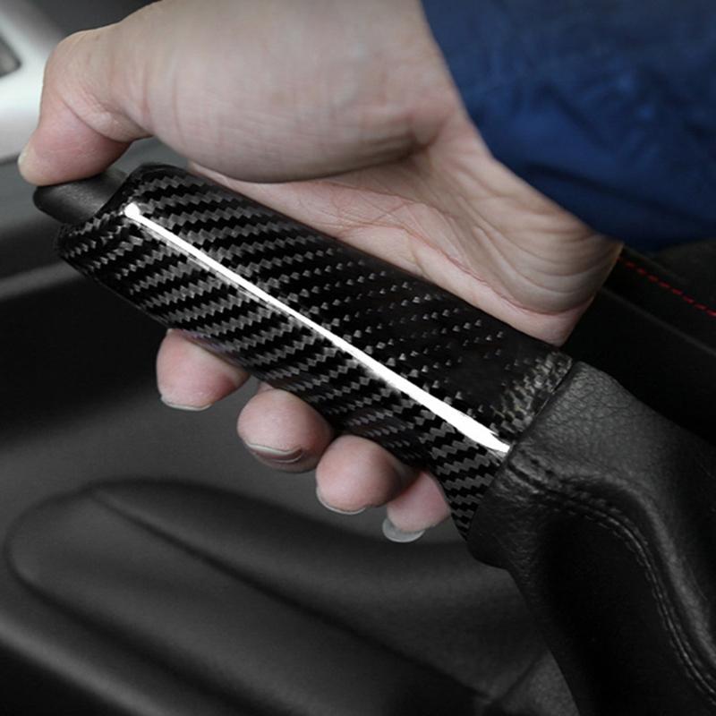 Classy Handbrake Cover Grip Replace Universal Handle Gear Racing for E90 E92 F30 Parking Handle Cover Exclusive