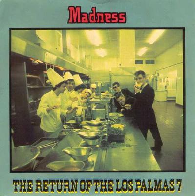 7inch Record MADNESS - The Return Of The Los Palmas 7 BUY108 Stiff Records 1981 UK Rock Used